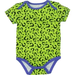 DC Comics Justice League Batman Joker Riddler Newborn Baby Boys 5 Pack Short Sleeve Bodysuits -Baby Nest Deals Store GUEST 040c655e 2640 446b a148 8cd92412953a