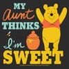 Infant's Winnie The Pooh My Aunt Thinks I'm Sweet Onesie