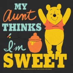 Infant's Winnie The Pooh My Aunt Thinks I'm Sweet Onesie