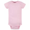 Gerber Baby Girls' Onesies Brand Bodysuits - Pink - 9 Months - 5-Pack