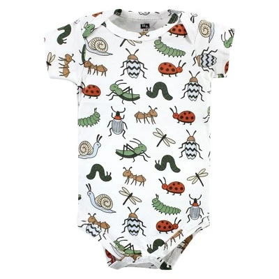 Hudson Baby Unisex Baby Cotton Bodysuits, Bugs 5-Pack 5 Hudson Baby Unisex Baby Cotton Bodysuits, Bugs 5-Pack - Image 5