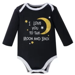 Hudson Baby Cotton Long-Sleeve Bodysuits 7pk, Moon And Back -Baby Nest Deals Store GUEST 0e2590d2 8357 45e5 8ec0 bca824872b04