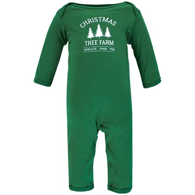 Hudson Baby Unisex Baby Cotton Coveralls, Christmas Tree 4 Hudson Baby Unisex Baby Cotton Coveralls, Christmas Tree - Image 4