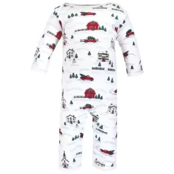 Hudson Baby Unisex Baby Cotton Coveralls, Christmas Scene -Baby Nest Deals Store GUEST 13a7ea9e e864 41f1 a0b9 7fb7d16de99f