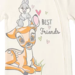 Disney The Aristocats Bambi Baby Girls 3 Pack Zip Up Sleep N' Play Coveralls Newborn To Infant -Baby Nest Deals Store GUEST 1615cfcd 3c89 463e a687 618fdb5ccfea
