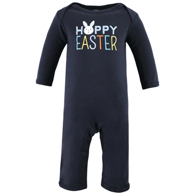 Hudson Baby Infant Boy Cotton Coveralls, Boy Hoppy Easter 2 Hudson Baby Infant Boy Cotton Coveralls, Boy Hoppy Easter - Image 2