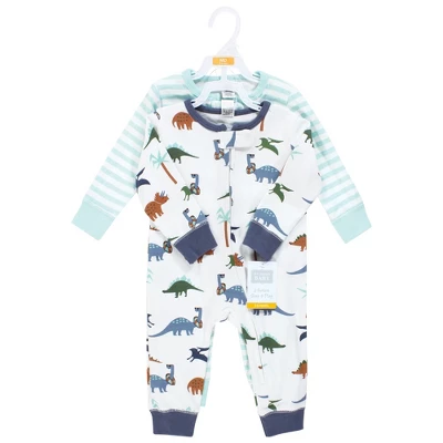 Hudson Baby Cotton Sleep And Play, Beach Dino 1 Hudson Baby Cotton Sleep And Play, Beach Dino
