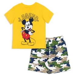 Disney Mickey Mouse Pluto Baby T-Shirt And Shorts Outfit Set Infant -Baby Nest Deals Store GUEST 206bf91a df3d 46be a431 a0260ed95ff3