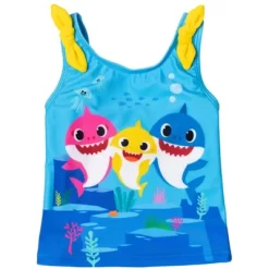 Pinkfong Baby Shark Baby Girls Rash Guard Tankini Top And Bikini Bottom 3 Piece Swimsuit Set Infant -Baby Nest Deals Store GUEST 2247e896 4783 4715 8f38 762ec3b90dd6