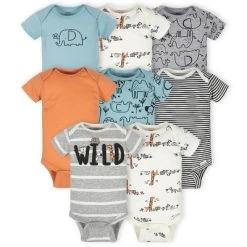 Gerber Baby Boys' Short Sleeve Onesies® Bodysuits, 8-Pack 29 Gerber Baby Boys' Short Sleeve Onesies® Bodysuits, 8-Pack -Baby Nest Deals Store GUEST 2279ab58 05a3 48a7 ad6e cf81a2427595