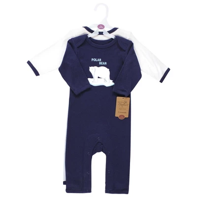 Touched By Nature Organic Cotton Coveralls, Endangered Polar Bear 1 Touched By Nature Organic Cotton Coveralls, Endangered Polar Bear