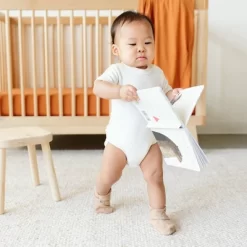 Goumikids Viscose Made From Bamboo + Organic Cotton Short-Sleeve Baby Bodysuit