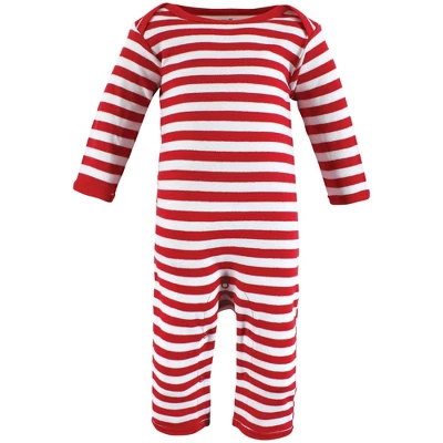 Touched By Nature Unisex Baby Organic Cotton Coveralls, Christmas Cookies 3 Touched By Nature Unisex Baby Organic Cotton Coveralls, Christmas Cookies - Image 3