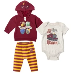 Harry Potter Baby Fleece Pullover Hoodie Bodysuit And Pants 3 Piece Outfit Set Newborn To Infant 19 Harry Potter Baby Fleece Pullover Hoodie Bodysuit And Pants 3 Piece Outfit Set Newborn To Infant -Baby Nest Deals Store GUEST 28b15d57 ec8b 4fb2 b6f6 3077726806c0