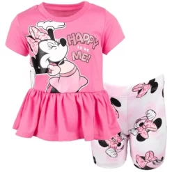 Mickey Mouse & Friends Minnie Mouse Baby Girls Graphic T-Shirt And Shorts Outfit Set Infant 21 Mickey Mouse & Friends Minnie Mouse Baby Girls Graphic T-Shirt And Shorts Outfit Set Infant -Baby Nest Deals Store GUEST 2b5ccbc8 9927 4002 8057 863813b8fb78
