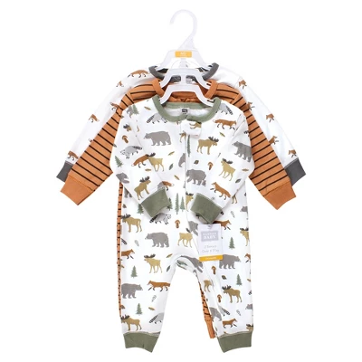 Hudson Baby Cotton Sleep And Play, Woodland Animals 1 Hudson Baby Cotton Sleep And Play, Woodland Animals