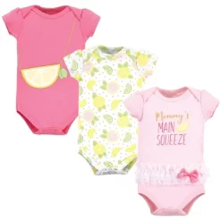 Little Treasure Baby Girl Cotton Bodysuits 3pk, Main Squeeze -Baby Nest Deals Store GUEST 2ee47473 60bc 4904 aa2c 5c7fb59fb871