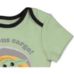 Star Wars The Child Mix N' Match Bodysuit Graphic T-Shirt And Pants 4 Piece Layette Set -Baby Nest Deals Store GUEST 31777df9 ff3e 4b56 a382 ccd5c39b8282