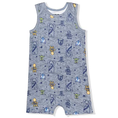 Star Wars Baby Boy's Baby Yoda Graphic Printed Romper And Bodysuit Set For Infant 3 Star Wars Baby Boy's Baby Yoda Graphic Printed Romper And Bodysuit Set For Infant - Image 3