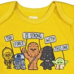 Star Wars C-3PO Chewbacca R2-D2 Baby Mix N' Match Zip Up Sleep Play Coverall Bodysuit Jogger Pants And Hat 4 Piece Outfit Set Newborn -Baby Nest Deals Store GUEST 33106382 a991 48d5 a177 fd1a6c2e4e84