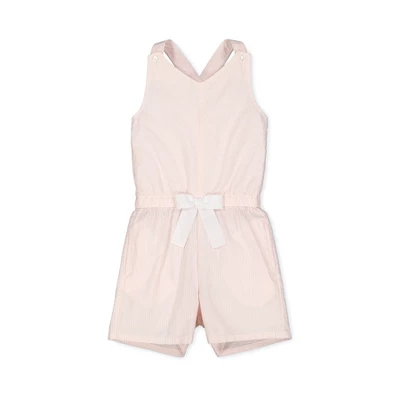 Hope & Henry Girls' Organic Cotton Cross Back Romper, Infant 7 Hope & Henry Girls' Organic Cotton Cross Back Romper, Infant - Image 7