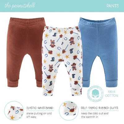 The Peanutshell Yellowstone 16-Piece Newborn Baby Layette Gift Set In Blue/Red, 0-3 Months 2 The Peanutshell Yellowstone 16-Piece Newborn Baby Layette Gift Set In Blue/Red, 0-3 Months - Image 2