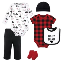 Hudson Baby Unisex Baby Cotton Layette Set, Buffalo Plaid Bear 17 Hudson Baby Unisex Baby Cotton Layette Set, Buffalo Plaid Bear -Baby Nest Deals Store GUEST 363c9e73 83fb 45bd ad82 54720308eec9