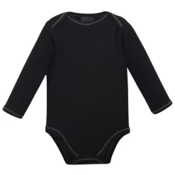 Touched By Nature Baby Boy Organic Cotton Long-Sleeve Bodysuits 5pk, Mr. Moon