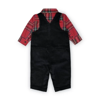 Hope & Henry Baby Organic Cotton Dapper Overall Set 2 Hope & Henry Baby Organic Cotton Dapper Overall Set - Image 2