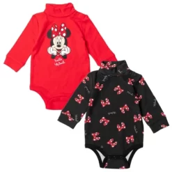 Disney Minnie Mouse Baby Girls 2 Pack Turtleneck Bodysuits Newborn To Infant 21 Disney Minnie Mouse Baby Girls 2 Pack Turtleneck Bodysuits Newborn To Infant -Baby Nest Deals Store GUEST 3c3338fd 6c48 47ec 820b 6ff8779e0ae7