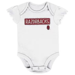 NCAA Arkansas Razorbacks Infant Girls' 3pk Bodysuit Set -Baby Nest Deals Store GUEST 3ca66747 2bd4 48ac 8162 ecc010622342