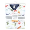 Hudson Baby Unisex Baby Mink With Faux Shearling Inner Sleeping Bag, Sack, Blanket, Dinosaurs