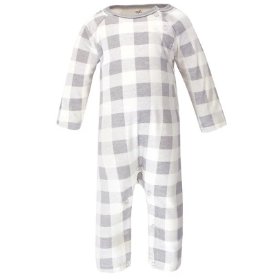 Touched By Nature Baby Organic Cotton Coveralls 3pk, Snowman 2 Touched By Nature Baby Organic Cotton Coveralls 3pk, Snowman - Image 2