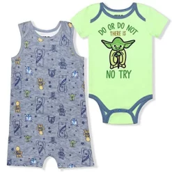 Star Wars Baby Boy's Baby Yoda Graphic Printed Romper And Bodysuit Set For Infant 9 Star Wars Baby Boy's Baby Yoda Graphic Printed Romper And Bodysuit Set For Infant -Baby Nest Deals Store GUEST 4233e5f5 66eb 4186 847e 13b83aee0bc6