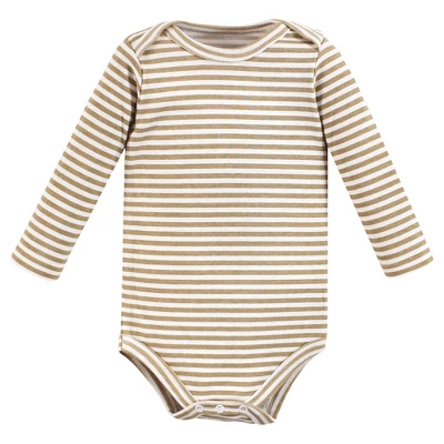 Hudson Baby Unisex Baby Cotton Long-Sleeve Bodysuits, Woodland Animals 6 Hudson Baby Unisex Baby Cotton Long-Sleeve Bodysuits, Woodland Animals - Image 6