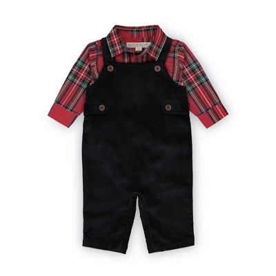 Hope & Henry Baby Organic Cotton Dapper Overall Set 8 Hope & Henry Baby Organic Cotton Dapper Overall Set - Image 8