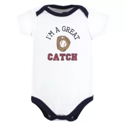 Hudson Baby Cotton Bodysuits, Sports Stripes -Baby Nest Deals Store GUEST 4985858b 9f8b 42e8 aef5 8ecf041ec314