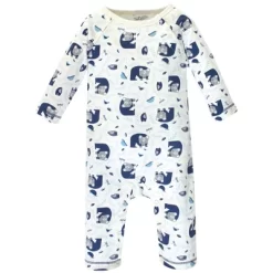 Touched By Nature Baby Boy Organic Cotton Coveralls 3pk, Woodland