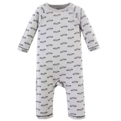 Touched By Nature Baby Boy Organic Cotton Coveralls 3pk, Mr. Moon