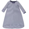 Touched By Nature Baby Organic Cotton Long-Sleeve Wearable Sleeping Bag, Sack, Blanket, Elephant