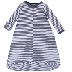 Touched By Nature Baby Organic Cotton Long-Sleeve Wearable Sleeping Bag, Sack, Blanket, Elephant