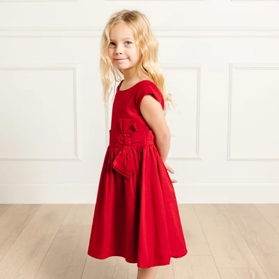 Hope & Henry Girls' Cap Sleeve Party Dress With Bow Sash, Infant 6 Hope & Henry Girls' Cap Sleeve Party Dress With Bow Sash, Infant - Image 6