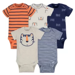 Gerber Baby Boys' 5-Pack Short-Sleeve Bodysuits -Baby Nest Deals Store GUEST 53bbc94e 3494 402b 87a0 a83558a39cdd