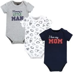 Hudson Baby Infant Boy Cotton Bodysuits, Love Mom -Baby Nest Deals Store GUEST 551b39aa 44a6 46f8 bf3b 6117ef3aad35