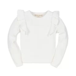 Hope & Henry Girls' Long Sleeve Pointelle Yoke Ruffle Sweater, Infant 8 Hope & Henry Girls' Long Sleeve Pointelle Yoke Ruffle Sweater, Infant -Baby Nest Deals Store GUEST 5673c4b6 d8cd 4981 b5da b03350bcb9b2