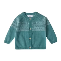 Stellou & Friends 100% Cotton Knit Norwegian Jacquard Design Baby Toddler Boys Girls Long Sleeve Cardigan Sweater 11 Stellou & Friends 100% Cotton Knit Norwegian Jacquard Design Baby Toddler Boys Girls Long Sleeve Cardigan Sweater -Baby Nest Deals Store GUEST 599b1220 a4eb 4e6b 9543 34e01fbf1c4a