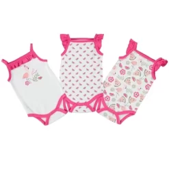 Chick Pea Baby Girl Clothes Sleeveless Infant Onesie