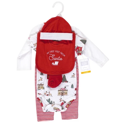 Hudson Baby Unisex Baby Cotton Layette Set, North Pole 1 Hudson Baby Unisex Baby Cotton Layette Set, North Pole