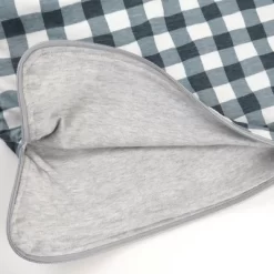 Honest Baby Organic Cotton Reversible Wearable Blanket - Painted Buffalo Check Gray - M 6 Honest Baby Organic Cotton Reversible Wearable Blanket - Painted Buffalo Check Gray - M -Baby Nest Deals Store GUEST 6112e990 030a 45a4 abc3 cfd4056a9843