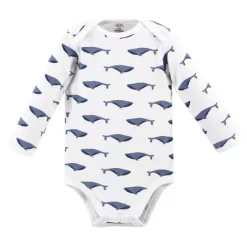 Touched By Nature Organic Cotton Long-Sleeve Bodysuits 5pk, Blue Whale -Baby Nest Deals Store GUEST 642c1f96 7a7e 4b6c bf38 24ce7694ba6f